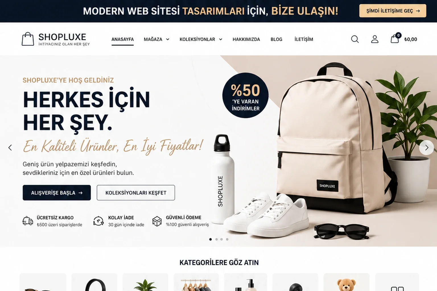 E-Ticaret Yazılımı