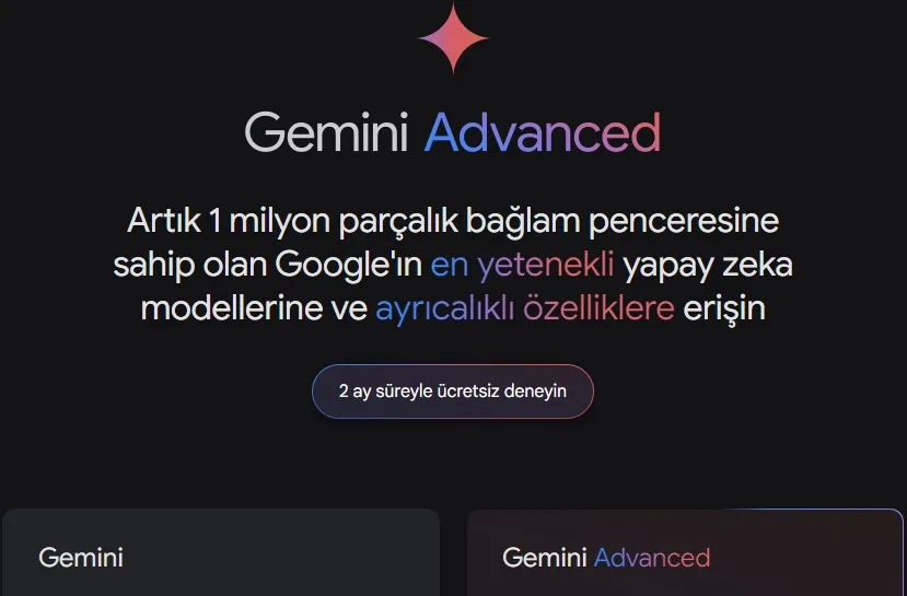 Google gemini yapay zeka aracı ile optimize işlemleri